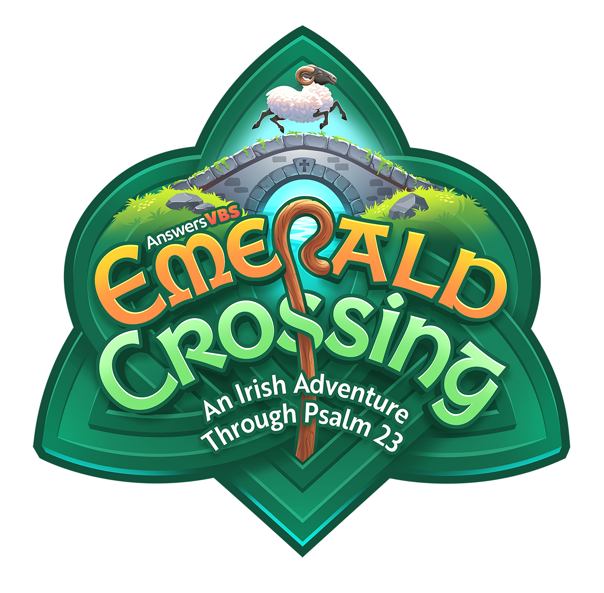 Emerald Crossing VBS 2026 Logo