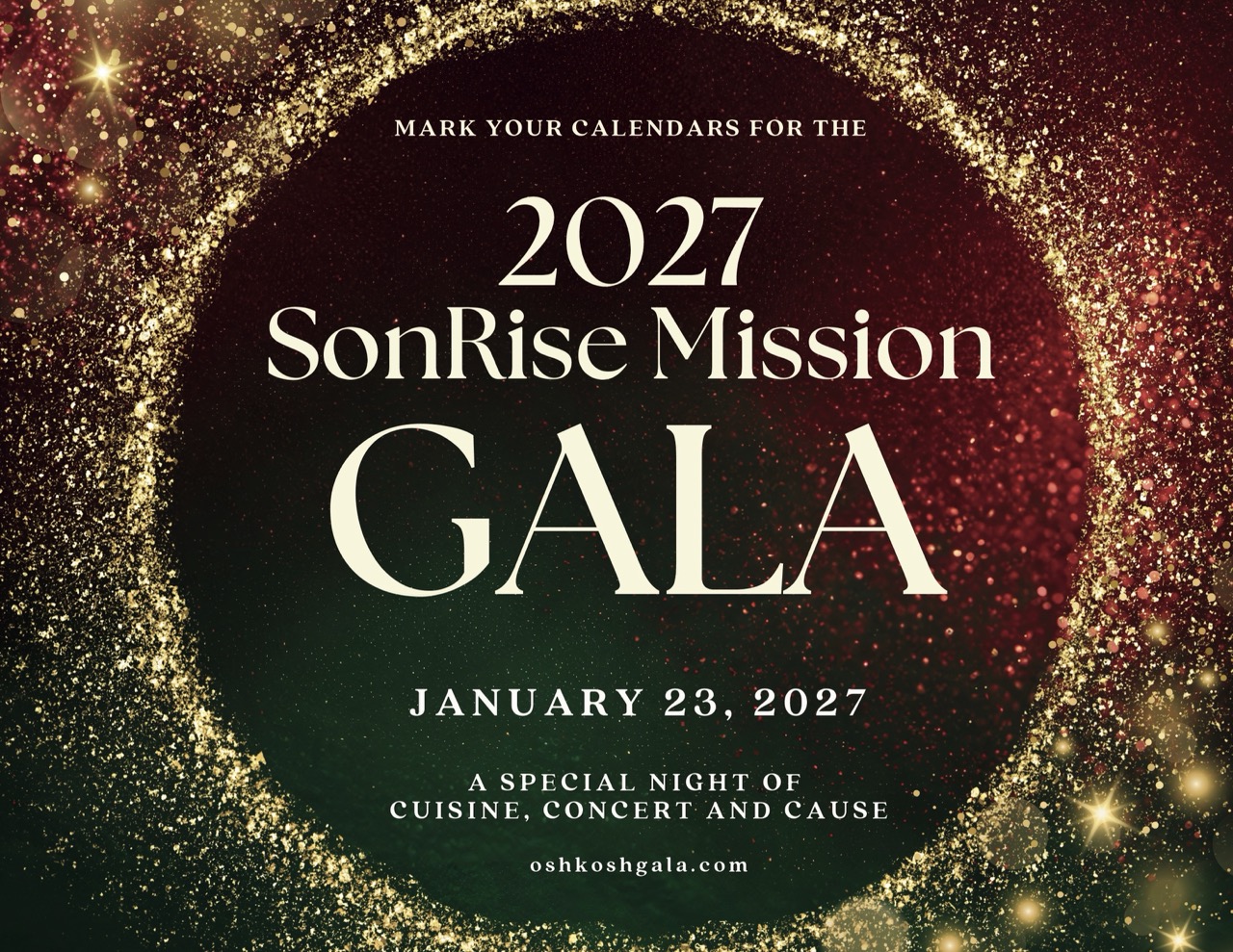 SonRise Mission Gala Logo